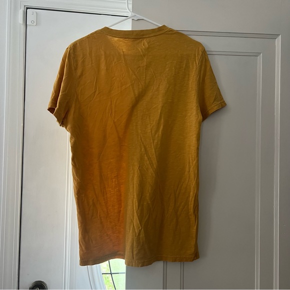 Mustard American Eagle V-Neck - Picture 3 of 3